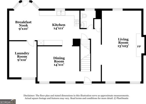 1199 Leslie Pl, Lithonia GA  30058-8202 exterior