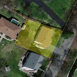 15 Albemarle Rd, Newton MA 02460-1105 aerial view