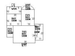 409 Winchester St, Newton MA 02461-2008 floor plan