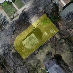 51 Crehore Dr, Newton MA 02462-1137 aerial view