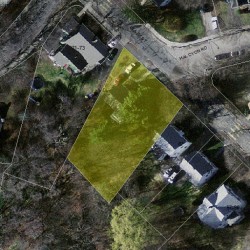 81 Clark St, Newton MA  02459-2426 aerial view