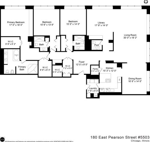 180 Pearson St, Chicago IL  60611-2130 exterior