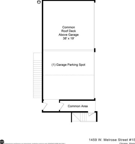 1459 Melrose St, Chicago IL 60657-2199 exterior