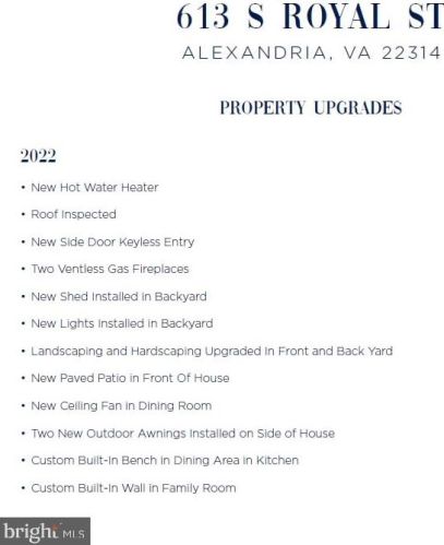 613 Royal St, Alexandria VA  22314-2031 exterior