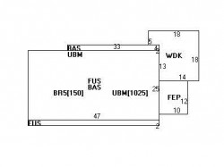 28 Boulevard Rd, Newton MA 02459-1204 floor plan