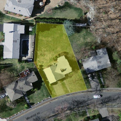 126 Brandeis Rd, Newton MA  02459-2745 aerial view