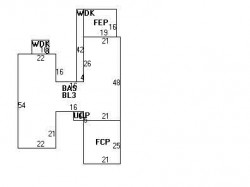 60 Rosalie Rd, Newton MA  02459-3131 floor plan