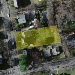 44 Olde Field Rd, Newton MA 02459-2733 aerial view