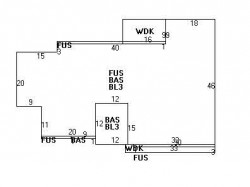 44 Dorothy Rd, Newton MA  02459-3308 floor plan