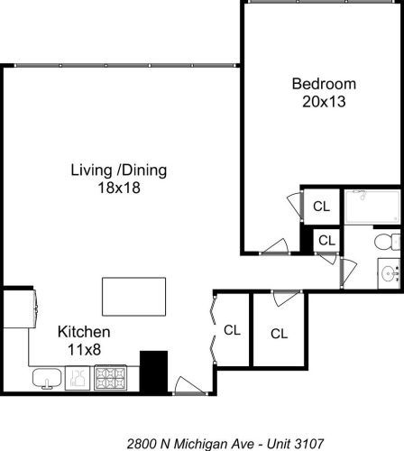 2800 Lake Shore Dr, Chicago IL  60657-6232 exterior