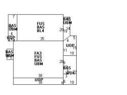 9 Crescent Ave, Newton MA 02459-1830 floor plan