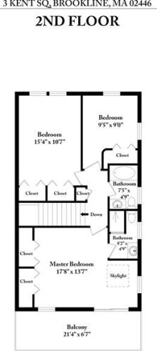 3 Kent Sq, Brookline MA 02446-6937 exterior