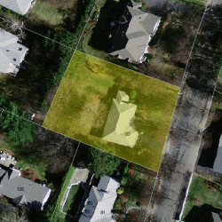 83 Oak Hill St, Newton MA 02459-3454 aerial view