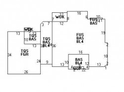 368 Winchester St, Newton MA 02461-2035 floor plan