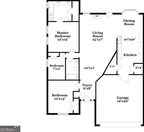 1347 Isleworth Cir, Atlanta GA  30349-6962 exterior