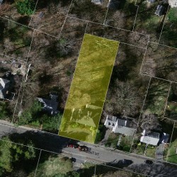 163 Sargent St, Newton MA  02458-2338 aerial view