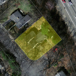 90 Crehore Dr, Newton MA 02462-1138 aerial view