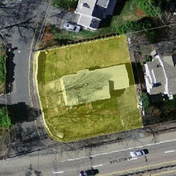435 Boylston St, Newton MA 02459-2844 aerial view