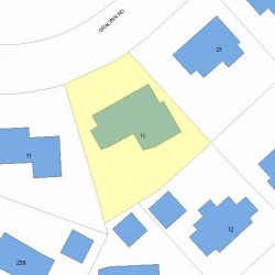 15 Gralynn Rd, Newton MA 02459-1310 plot plan