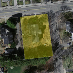 364 Cabot St, Newton MA 02460-2252 aerial view