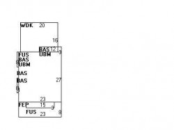 160 Melrose St, Newton MA 02466-1111 floor plan