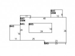 86 Drumlin Rd, Newton MA 02459-2807 floor plan