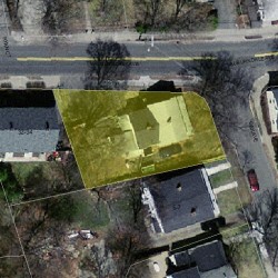 26 Auburndale Ave, Newton MA 02465-1404 aerial view
