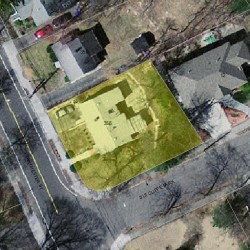 356 Winchester St, Newton MA 02461-2051 aerial view