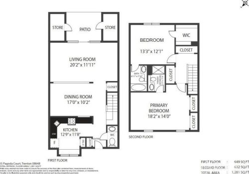 15 Pagoda Ct, Trenton NJ  08648-4829 exterior