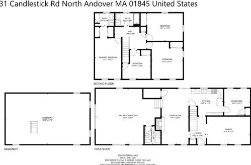 31 Candlestick Rd, North Andover MA 01845-3235 exterior