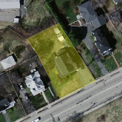 567 Watertown St, Newton MA  02460-1320 aerial view