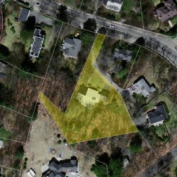 69 Valentine St, Newton MA 02465-3019 aerial view