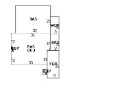 89 Parker Ave, Newton MA  02461-1814 floor plan