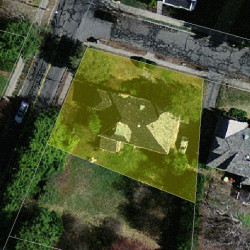 4 Kenilworth St, Newton MA 02458-2706 aerial view