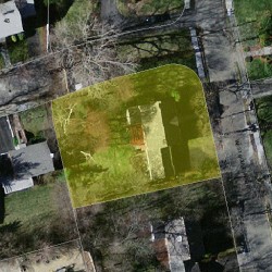 53 Boulevard Rd, Newton MA 02459-1203 aerial view