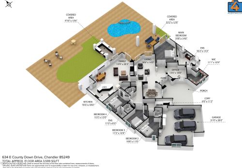 634 County Down Dr, Chandler, AZ 85249-3977