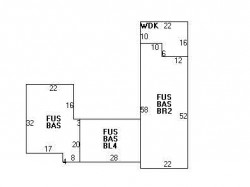 83 Dalton Rd, Newton MA  02459-1936 floor plan