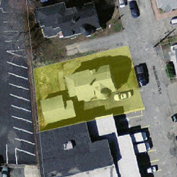 17 Washington Ter, Newton MA  02460-1522 aerial view