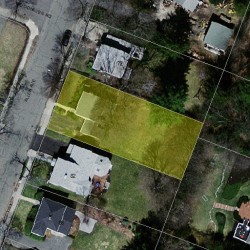 76 Allen Ave, Newton MA 02468-1721 aerial view