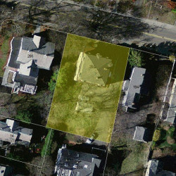 200 Church St, Newton MA 02458-1951 aerial view