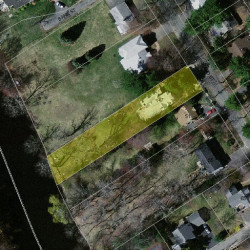 47 Bernard St, Newton MA 02461-1935 aerial view