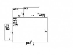 148 Mill St, Newton MA 02459-1022 floor plan