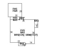 19 Evelyn Rd, Newton MA  02468-1212 floor plan