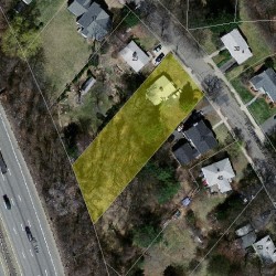 31 Quinobequin Rd, Newton MA 02462-1445 aerial view