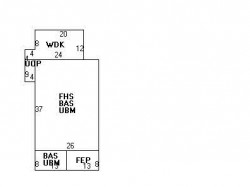 41 Adams Ave, Newton MA 02465-1001 floor plan