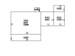 151 Day St, Newton MA 02466-2921 floor plan