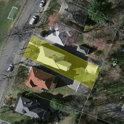 168 Side Pkwy, Newton MA 02458-1847 aerial view