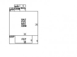 10 Leighton Rd, Newton MA  02466-2211 floor plan