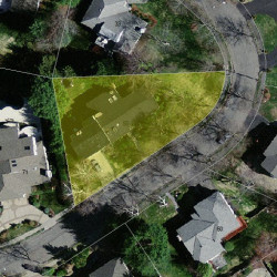 55 Farina Rd, Newton MA 02459-2833 aerial view