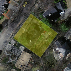 44 Stony Brae Rd, Newton MA  02461-1727 aerial view